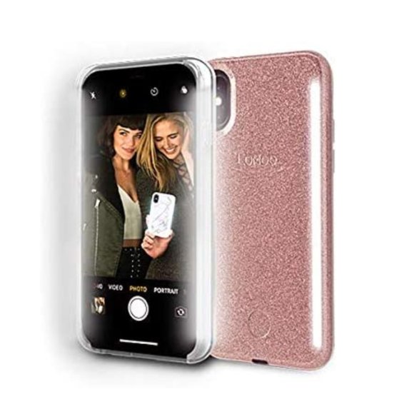 LuMee Duo Lighted Phone Case + 5 screen protectors for iPhone XS Max - Picture 1 of 10